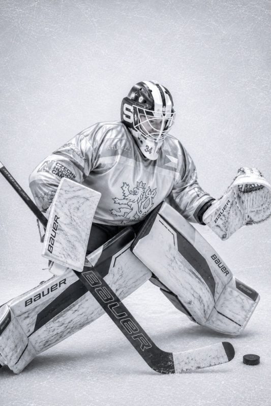 Torwart Eishockey-Camp